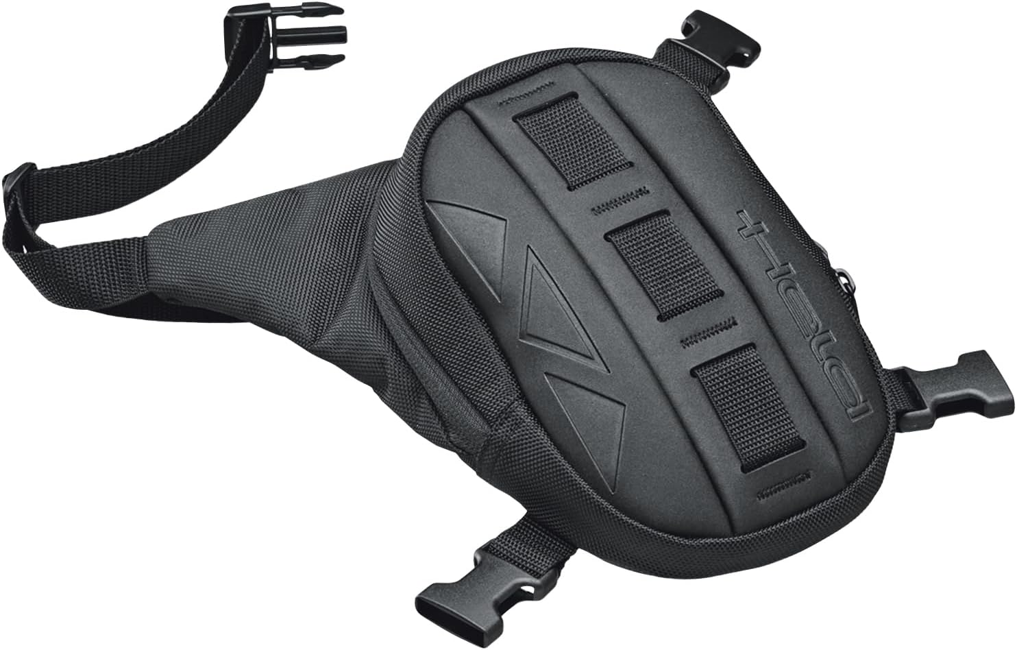 Held Lap Bag 2 Beintasche – 100 % wasserdichte Motorrad-Oberschenkeltasche für Damen & Herren mit Organizerfächern, Bauch- und Beingurt, 1 L Volumen